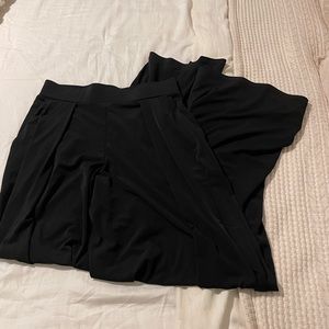 Express flare spandex pants